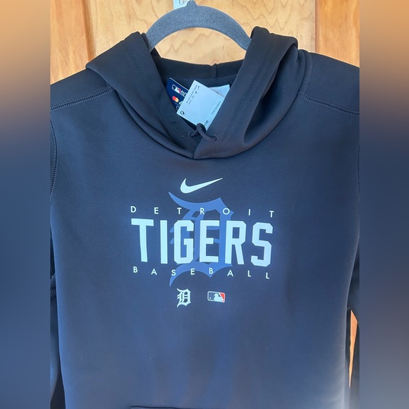 NWT Detroit Tigers Therma-Fit Hoodie Nike MLB - Picture 4 of 11